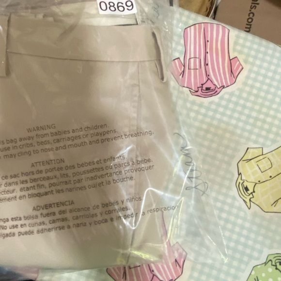 Eddie Bauer men’s casual dress pants ruston fit flat front tan/cream size 33” - Picture 15 of 16